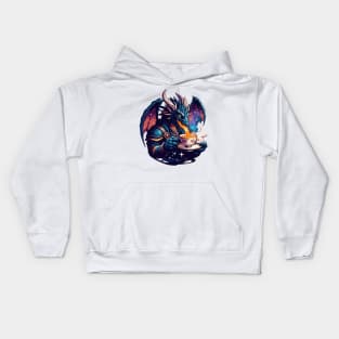 Dragon Teatime | Dragon Brewing Tea Kids Hoodie